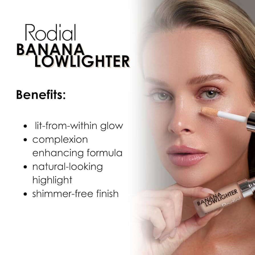 Rodial Banana Lowlighter, Liquid Colour Concealer, 0.18 fl oz
