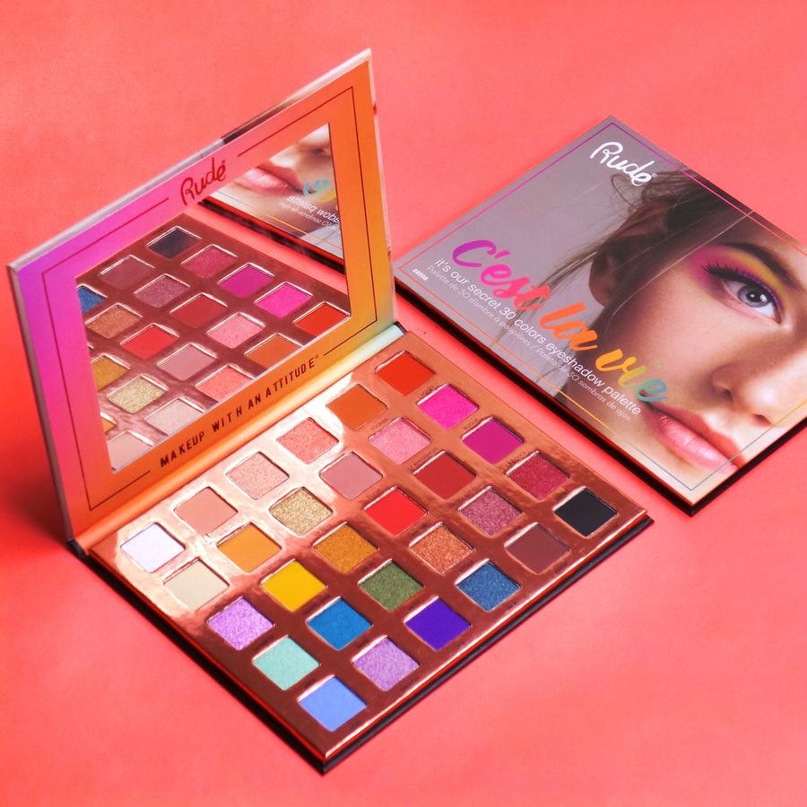 Rude Cosmetics C'est La Vie - 30 Eyeshadow Palette
