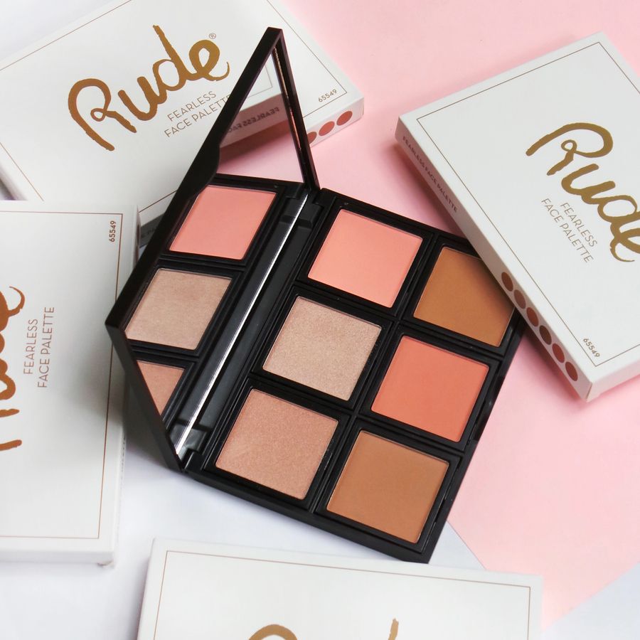 Rude Cosmetics Fearless Face Palette