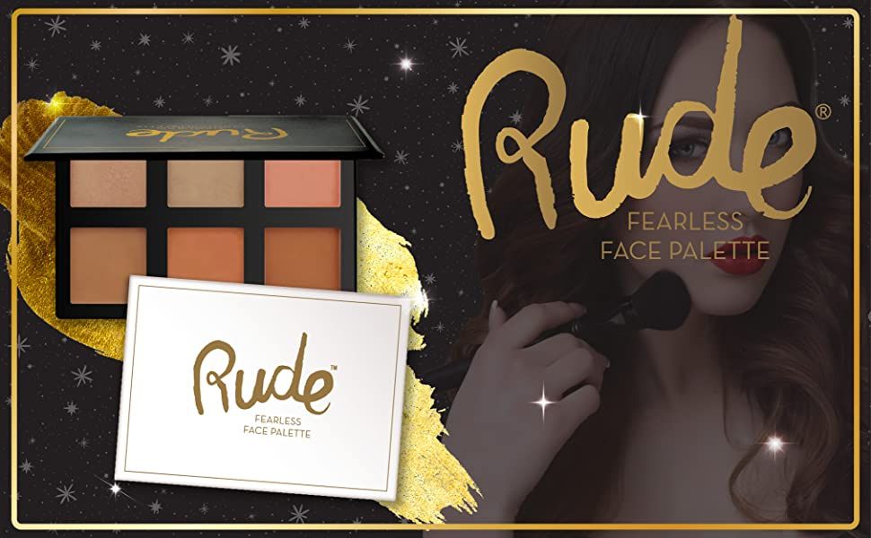 Rude Cosmetics Fearless Face Palette