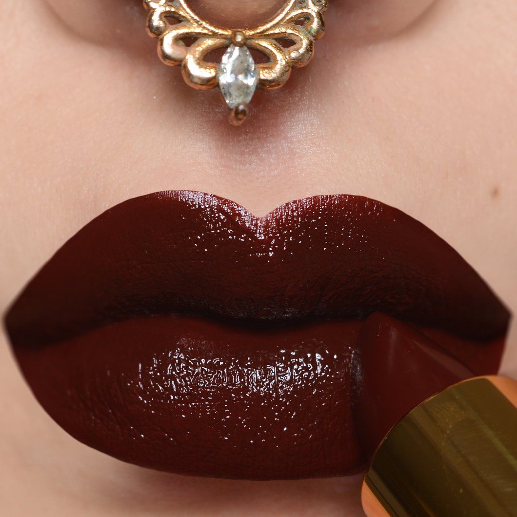 Sam Marcel Cosmetics Coco Satin Lipstick - Dark Brown