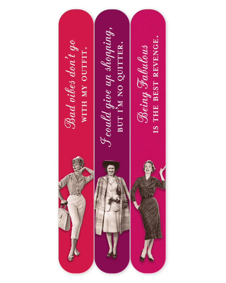 Shannon Martin Design, Bad Vibes Emery Board (Set of 3) 