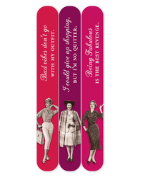 Shannon Martin Design, Bad Vibes Emery Board (Set of 3)