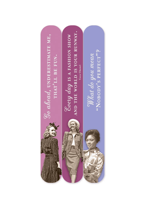 Shannon Martin Design, Underestimate Me Emery Board (Set of 3)