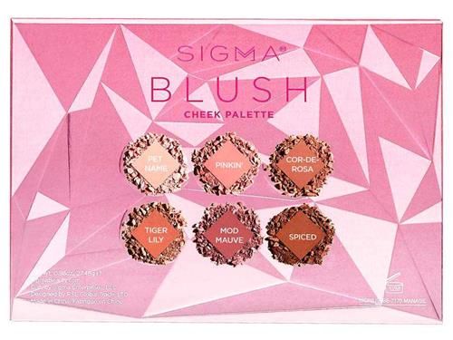 Sigma Beauty Blush Cheek Palette 6-Pan Palette