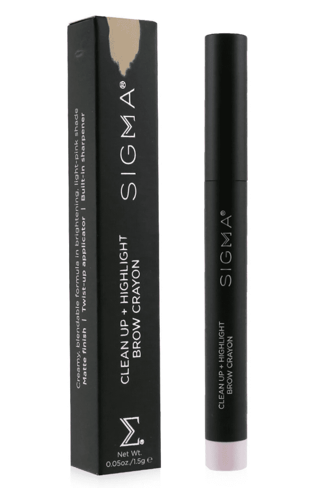Sigma Beauty Clean Up+Highlight Brow Crayon - Flash
