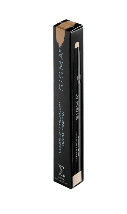 Sigma Beauty Clean Up+Highlight Brow Crayon - Flash