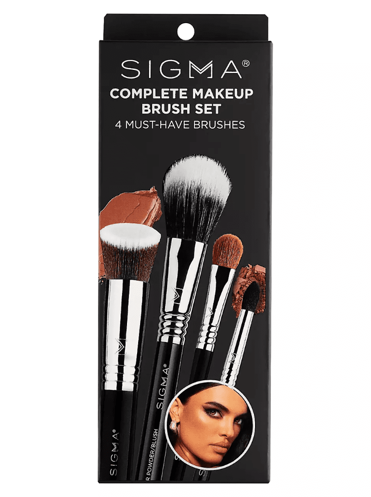 Sigma Beauty Complete Makeup Brush Set - 4ct