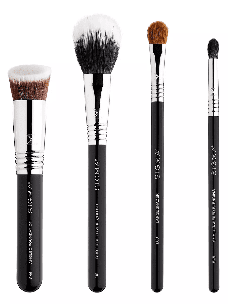 Sigma Beauty Complete Makeup Brush Set - 4ct