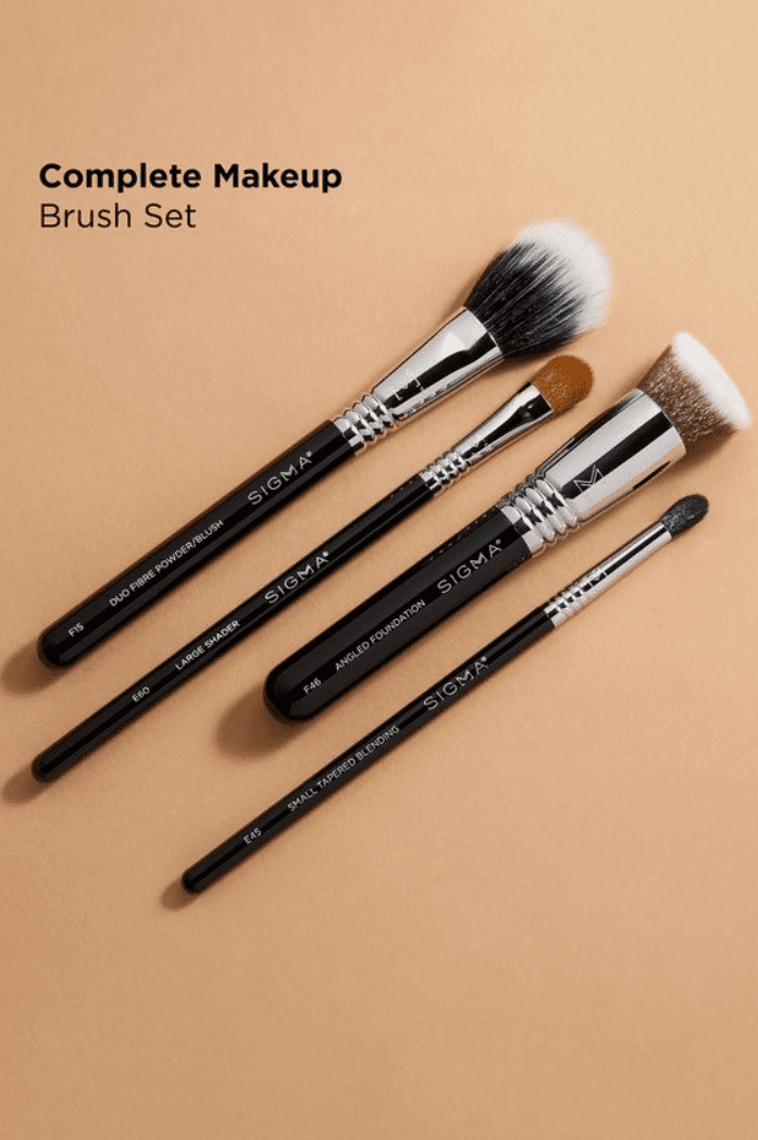 Sigma Beauty Complete Makeup Brush Set - 4ct