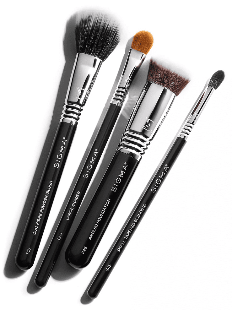Sigma Beauty Complete Makeup Brush Set - 4ct