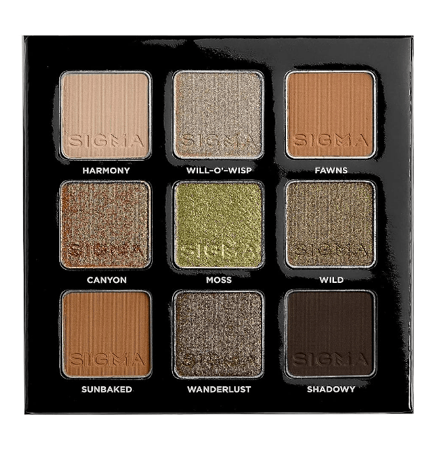 Sigma Beauty Earthy Eyeshadow Palette
