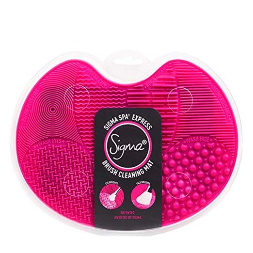 SIgma Beauty Express Brush Cleaning Mat, Pink