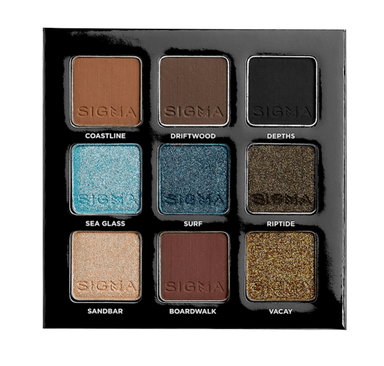 Sigma Beauty Eyeshadow Palette, Beachy (EP044)