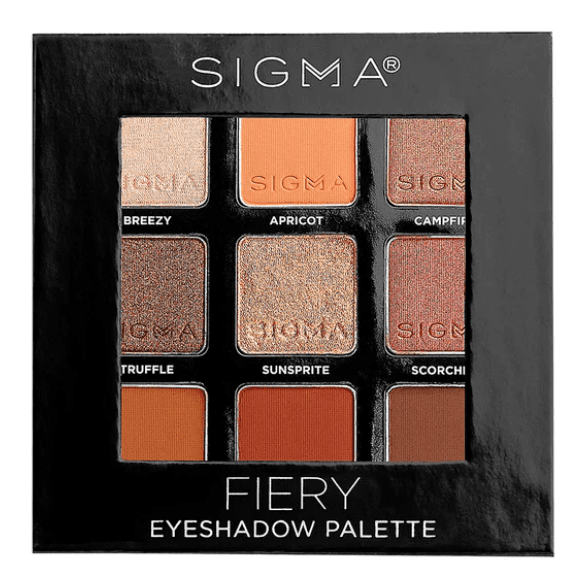 Sigma Beauty Fiery Eyeshadow Palette