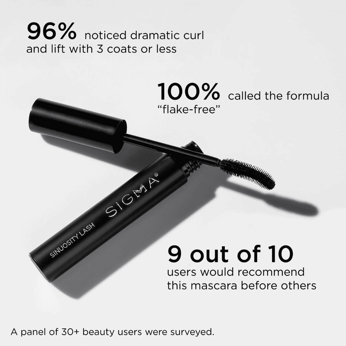 Sigma Beauty Sinuosity Lash Mascara Black