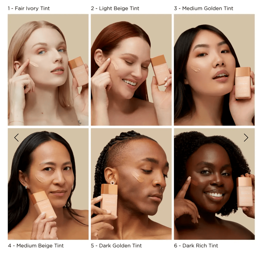 Sigma Beauty Skin Perfector Hydrating Tint, Dark Golden Tint (5)