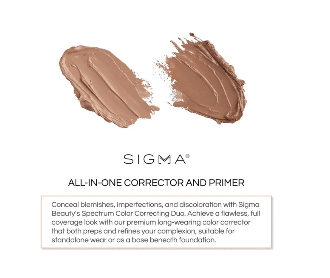 Sigma Beauty Spectrum Color Correcting Duo - Medium to Dark