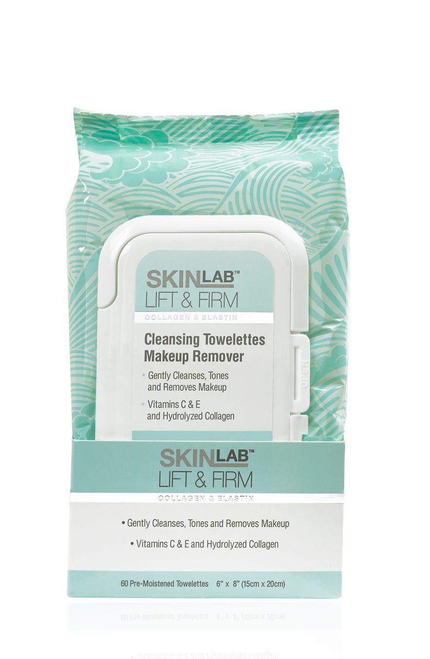 SKINLAB Lift & Firm Towellete Make-Up Remover 60 Count 