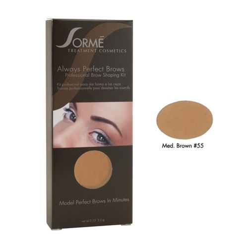 Sorme Cosmetics Always Perfect Brows - Medium Brown 55