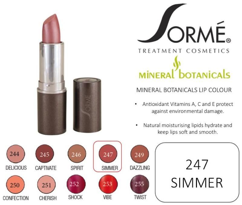 SORME COSMETICS Mineral Botanicals Lip Color - Simmer