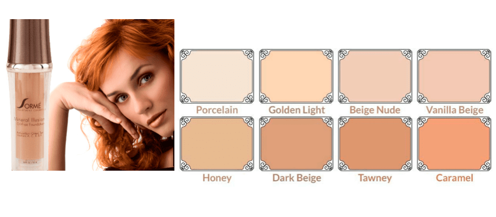 Sorme Cosmetics Mineral Illusion Foundation - Golden Light