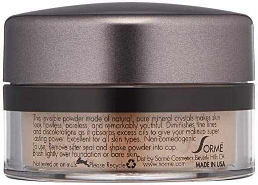 Sorme Cosmetics Mineral Secret Loose Finishing Powder - Dark 423