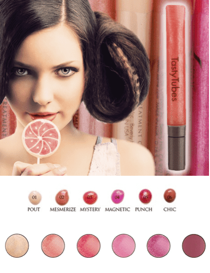 Sorme Cosmetics Tasty Tubes Sheer Shiny Lip Gloss - Pout (01)