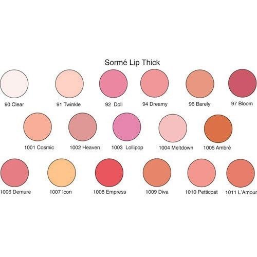 Sorme Lip Thick Super Plumping Lip Gloss - Clear (90)