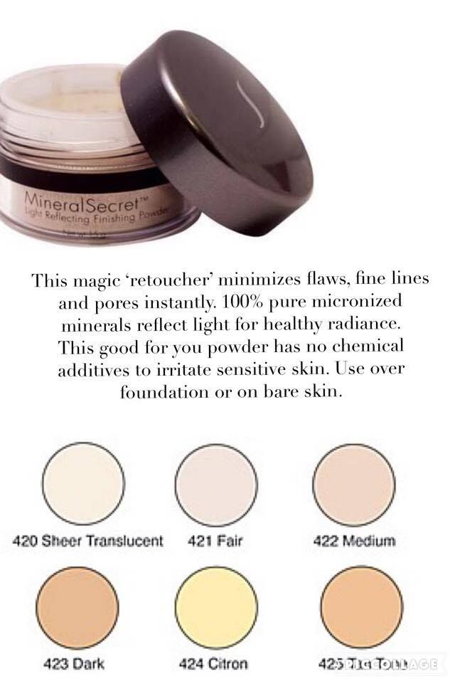 Sorme Mineral Secrets Loose Finishing Powder, Sheer Translucent 420