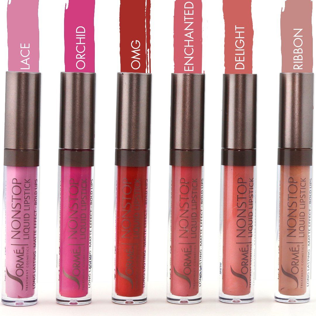 Sorme Non-Stop Moisturizing Matte Liquid Lipstick, Orchid 275