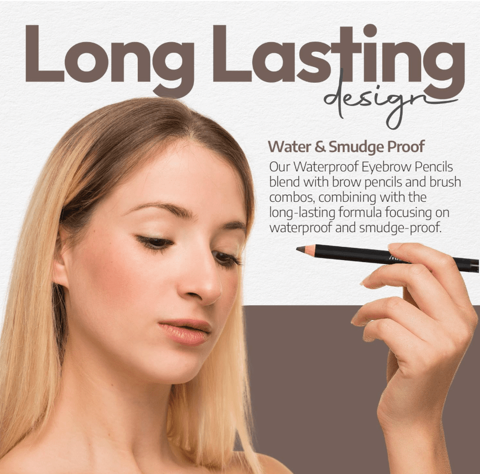 Sorme Waterproof Eyebrow Pencil With Brush - Soft Gray (34)