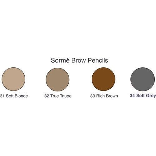 Sorme Waterproof Eyebrow Pencil With Brush - True Taupe (32)