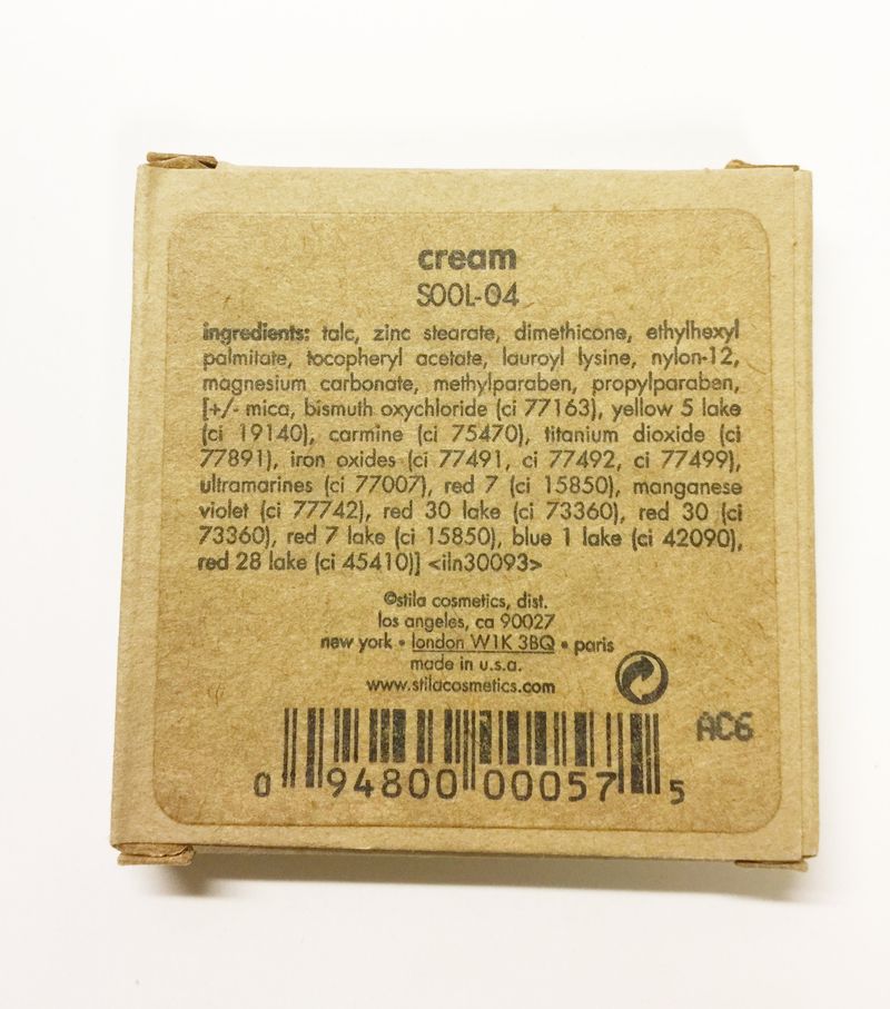 STILA Cheek Color Pan - (refill) cream 