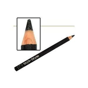 Styli-Style Glitter Lid Liner, Waterproof, Black 901 