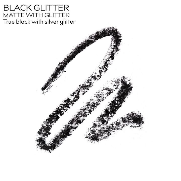 Styli-Style Line & Seal Semi-Permanent Eye Liner - Black Glitter