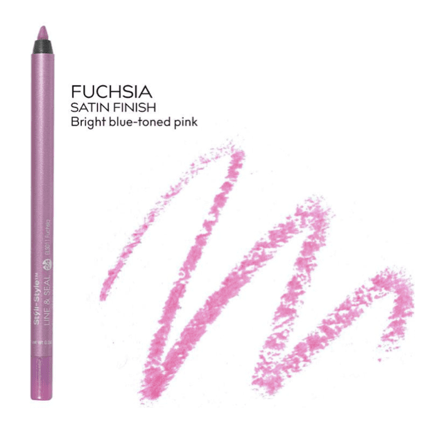 Styli-Style Line & Seal Semi-Permanent Eye Liner - Fuchsia