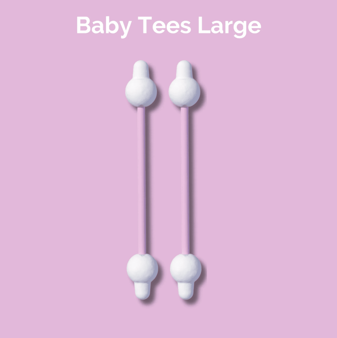 Stylist Secrets Baby Tees Large, 55 Cotton Applicators