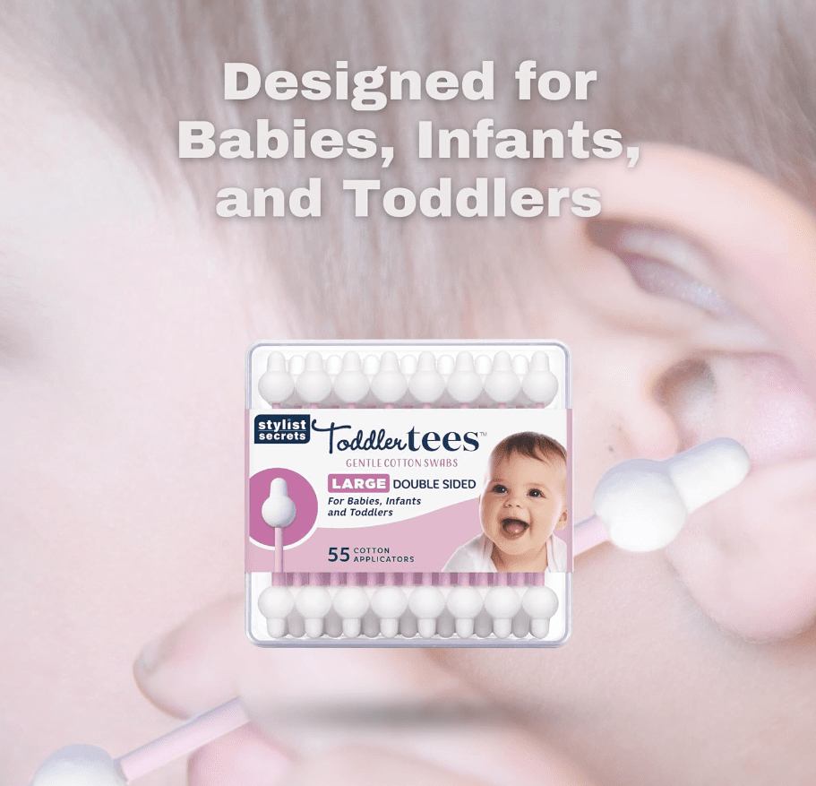 Stylist Secrets Baby Tees Large, 55 Cotton Applicators