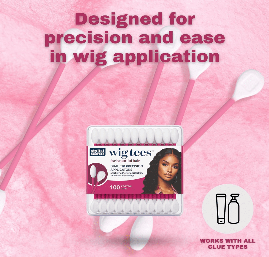Stylist Secrets Wig Tees (100 cotton tips)
