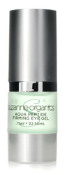 SUZANNE SOMERS ORGANICS Aqua Peptide Firming Eye Gel, 0.75 oz/(22.50 ml)