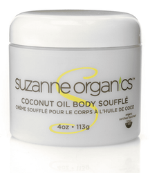 SUZANNE SOMERS Organics Coconut Oil Body Souffle, 4 Oz (113g)