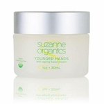 SUZANNE SOMERS ORGANICS Younger Hands Anti-Aging Hand Cream, 1 oz/(30 ml)