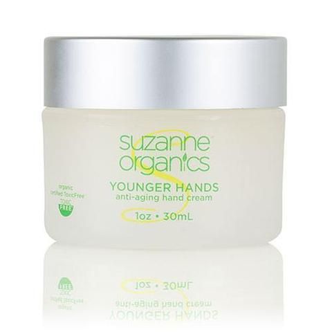 SUZANNE SOMERS ORGANICS Younger Hands Anti-Aging Hand Cream, 1 oz/(30 ml)