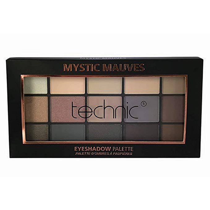 Technic 15 Colours Eyeshadow Palette - Mystic Mauves