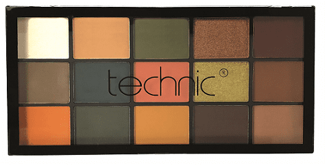 Technic 15 Colours Eyeshadow Palette - Shaken Not Stirred Technic 15 Colours Eyeshadow Palette - Shaken Not Stirred