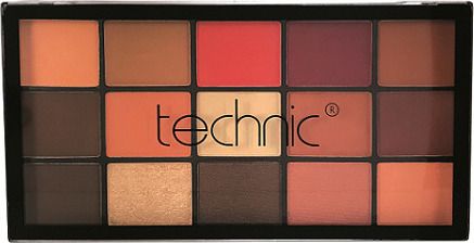 Technic 15 Colours Eyeshadow Palette - Sierra Sunset