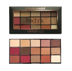 Technic 15 Colours Eyeshadow Palette - Urban Jungle