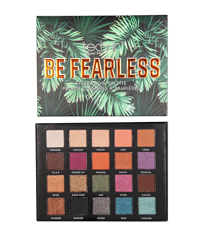 Technic Cosmetics 20 Color Be Fearless Eye Shadow Palette Technic Cosmetics 20 Color Be Fearless Eye Shadow Palette