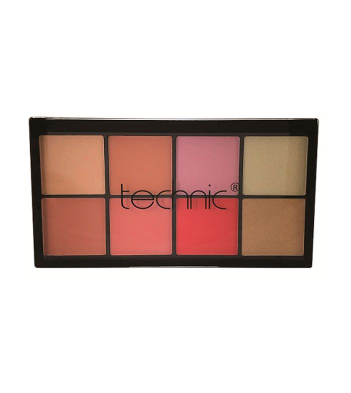 Technic Cosmetics - Blush and Highlighter Palette - Tropical Paradise